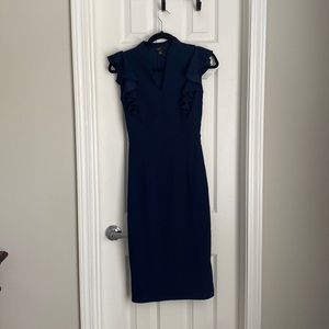 Navy blue Knitee dress